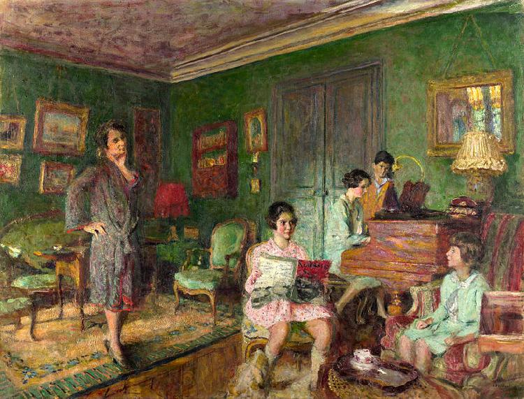 Edouard Vuillard Madame Andre Wormser and her Children China oil painting art